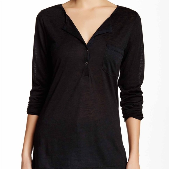 14th and union Black long sleeve shirt - Picture 1 of 4